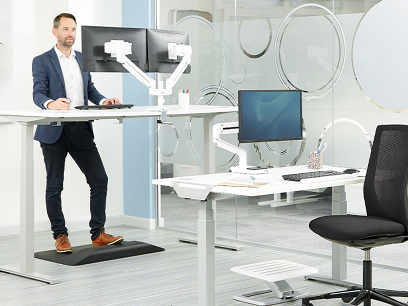 Brazo para Monitor Doble Tallo™