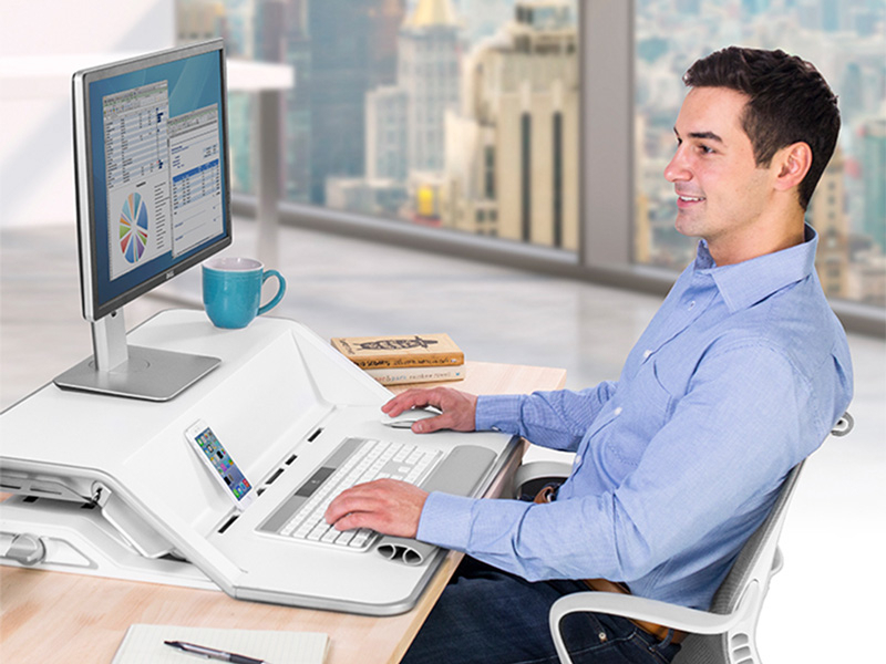 Estación de trabajo Sit-Stand Lotus™