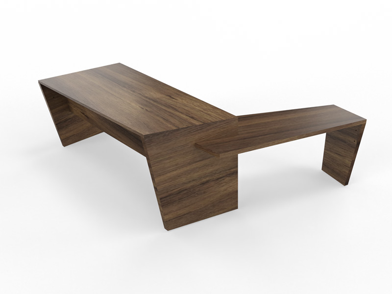 Mesa de Dirección Origami