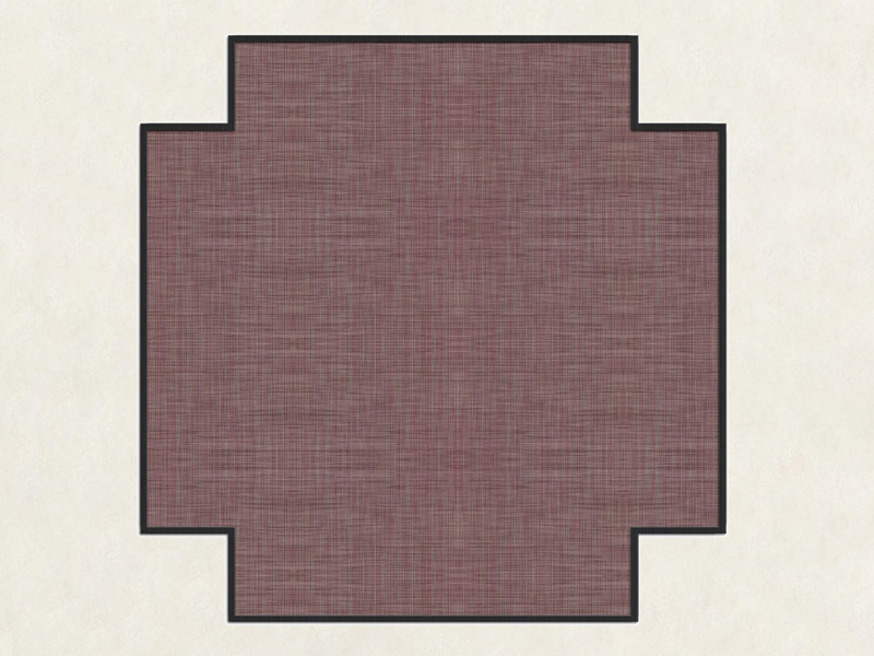 Alfombra Vinílica Square Cruz 2