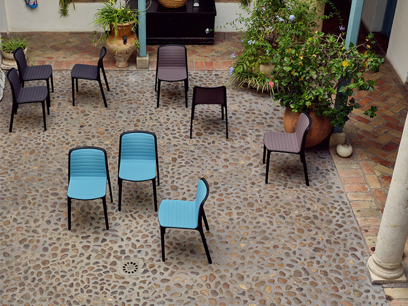 Silla Confidente Bika Tapizada