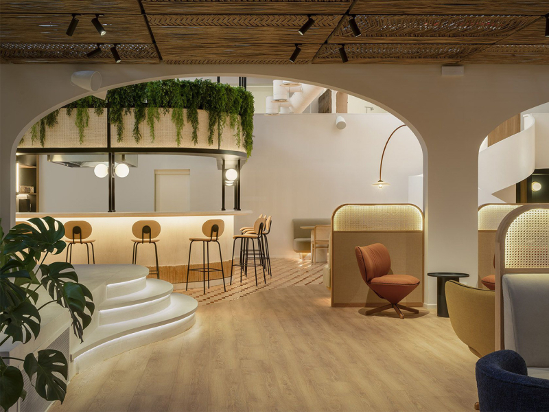 Taburete Hari Madera