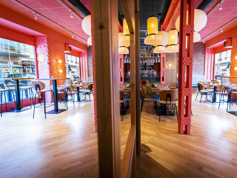 Taburete Hari Madera