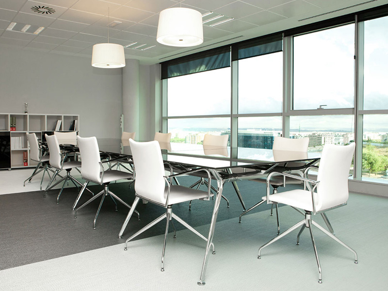 Mesa Arkitek Reunión Cristal