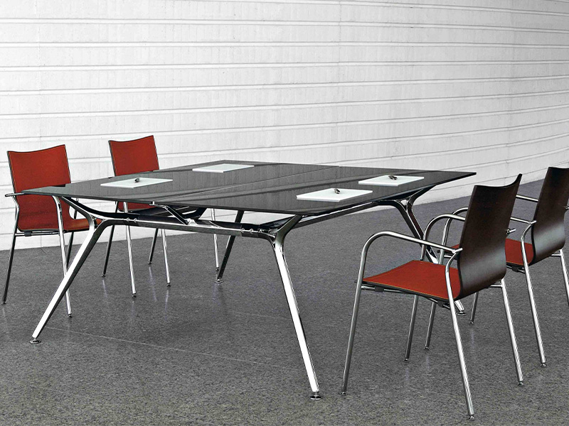 Mesa Arkitek Reunión Cristal